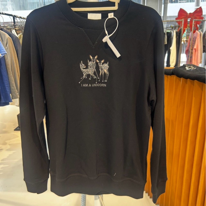 Burberry 博柏利 刺繡小鹿字母連帽衛衣 XS 碼-0