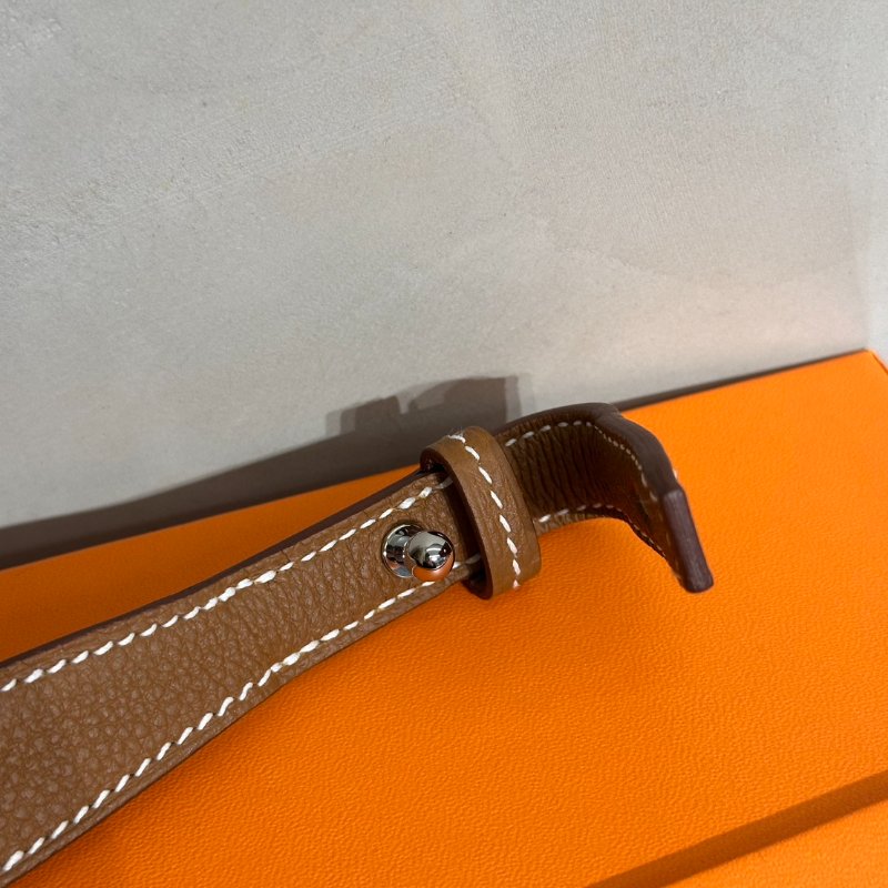 HERMES Kelly Depeches 25 - Gold 37 金棕銀 B-10