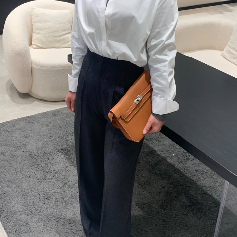 HERMES Kelly Depeches 25 - Gold 37 金棕銀 B-12