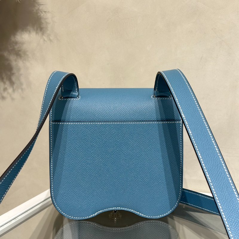 HERMES Della Mini - New Bleu Jean D2 新牛仔藍銀 B-4