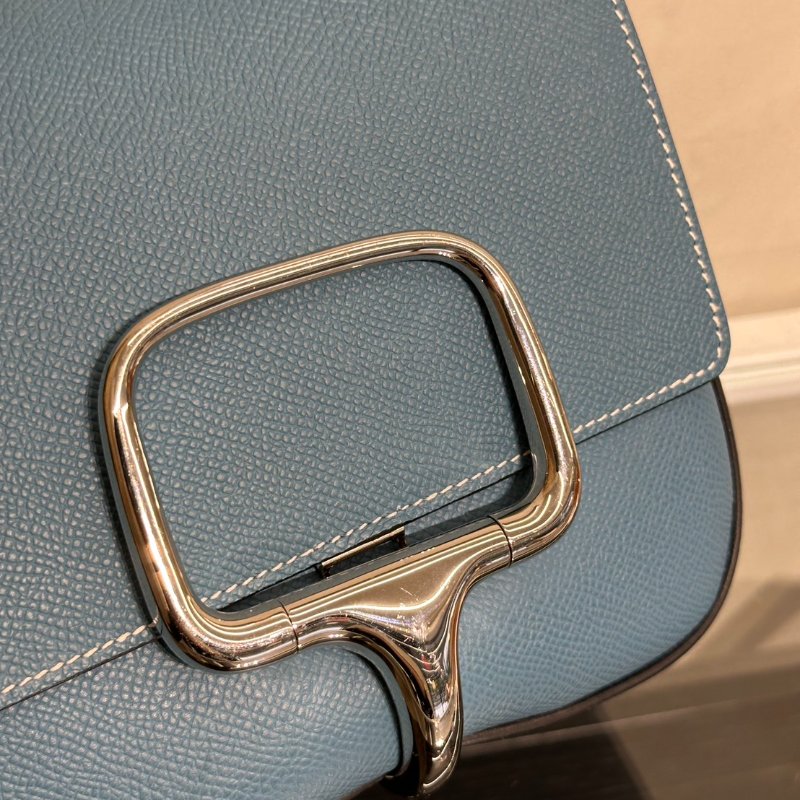 HERMES Della Mini - New Bleu Jean D2 新牛仔藍銀 B-7