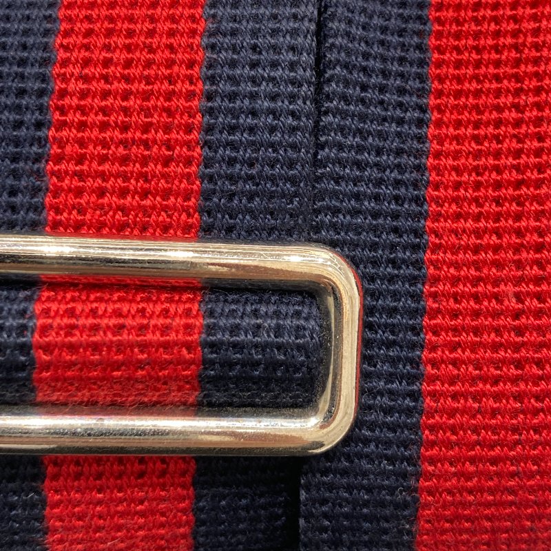GUCCI 古馳 Supreme 斜背信差包 拼接牛皮織帶 帆布 黑灰 銀釦-12