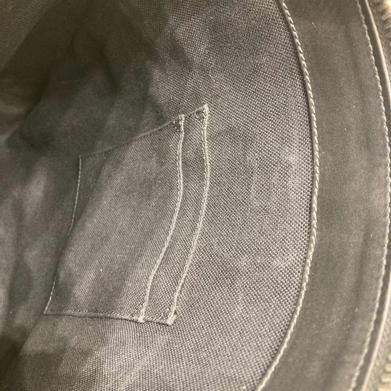 GUCCI 古馳 Supreme 斜背信差包 拼接牛皮織帶 帆布 黑灰 銀釦-21