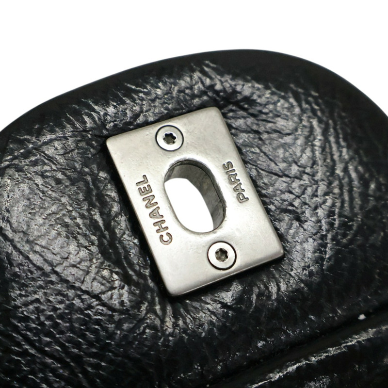 黑色漆皮 Jumbo 30 鍊帶 肩背包 無卡【CHANEL 香奈兒】 A28600-8