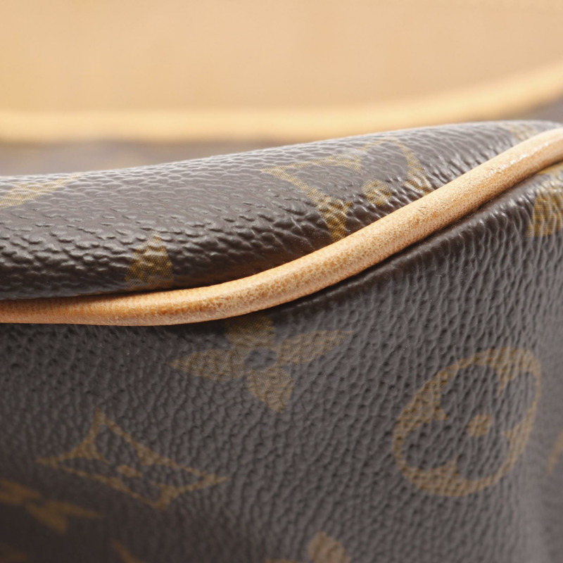 路易威登 Delight PM 全尺寸單肩背包 M40352 Monogram 皮革 棕色 二手-5