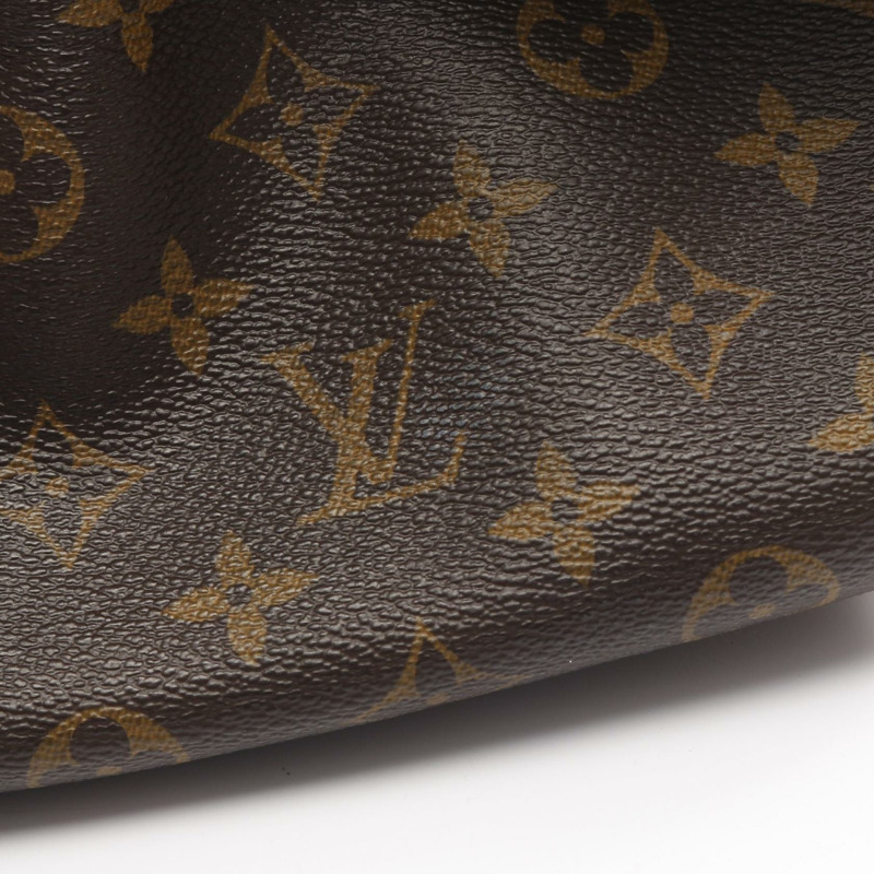 路易威登 Delight PM 全尺寸單肩背包 M40352 Monogram 皮革 棕色 二手-9