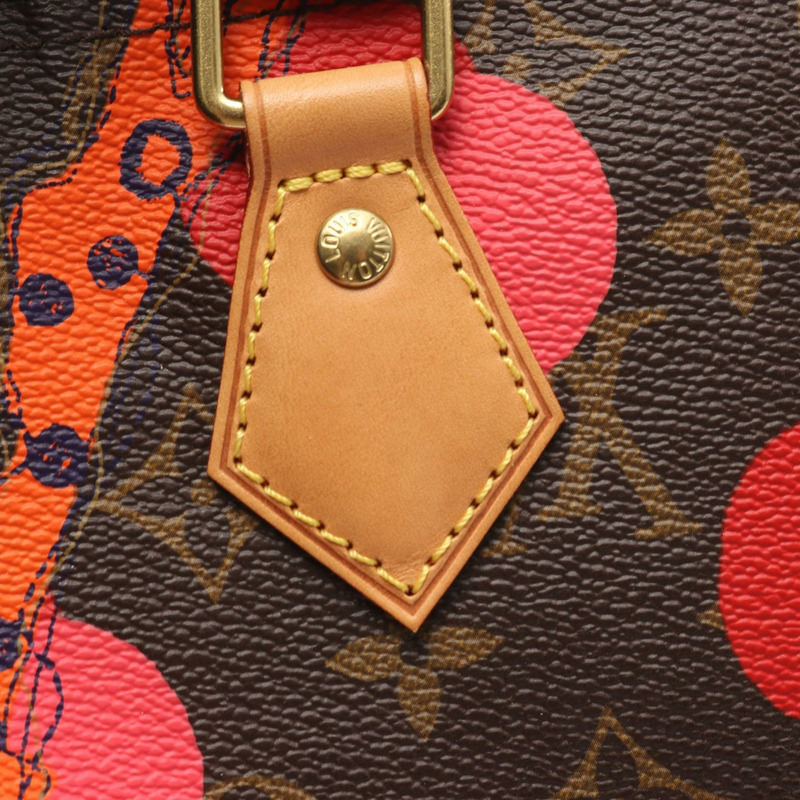 路易威登 Speedy 30 手提包 M41527 Monogram La Mage 棕紅色 二手 女士 LV-6