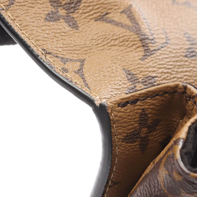 路易威登 Pochette Metis MM 斜背包 M44876 Monogram Reverse 棕色-4