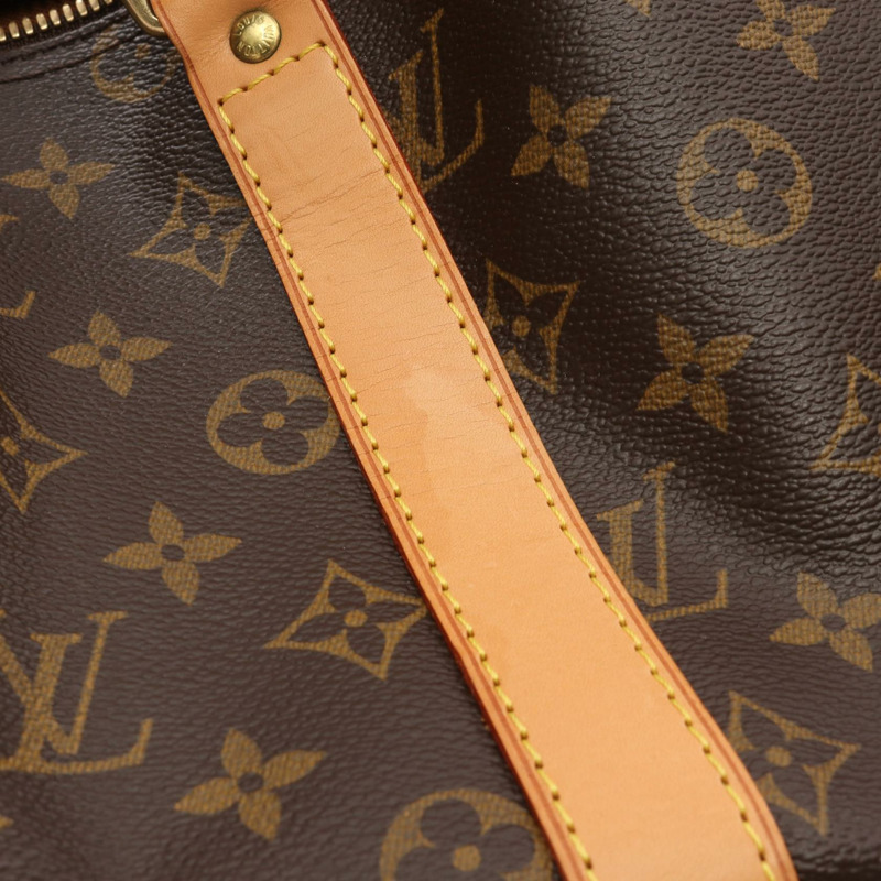 路易威登 Keepall 45 手提包 M41428 Monogram 帆布皮革棕色二手-12