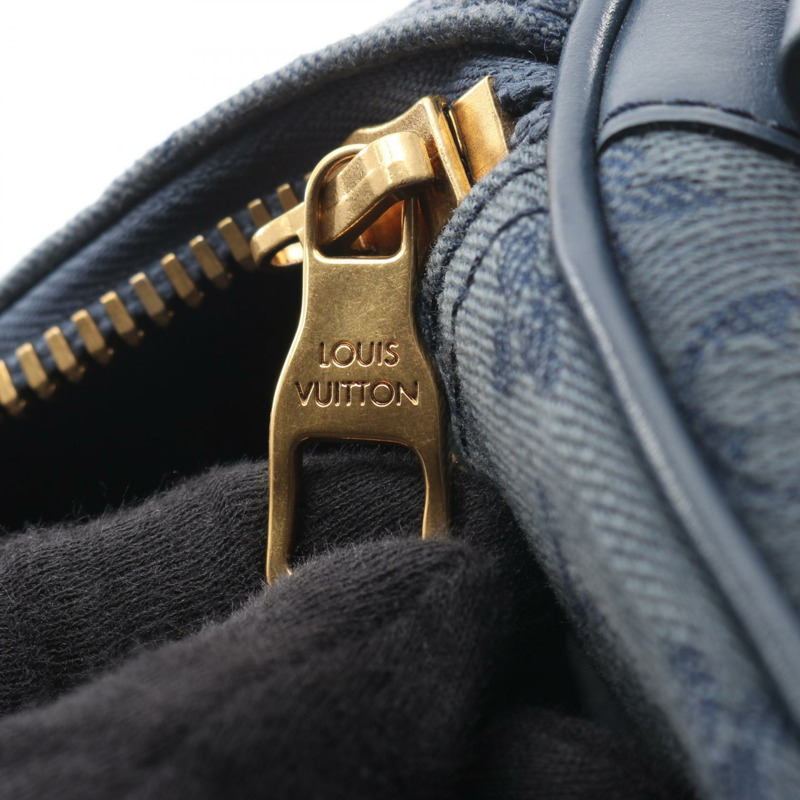 路易威登 Keepall Bandouriere 50 旅行手提包 M44645 Monogram 牛仔布 二手-7