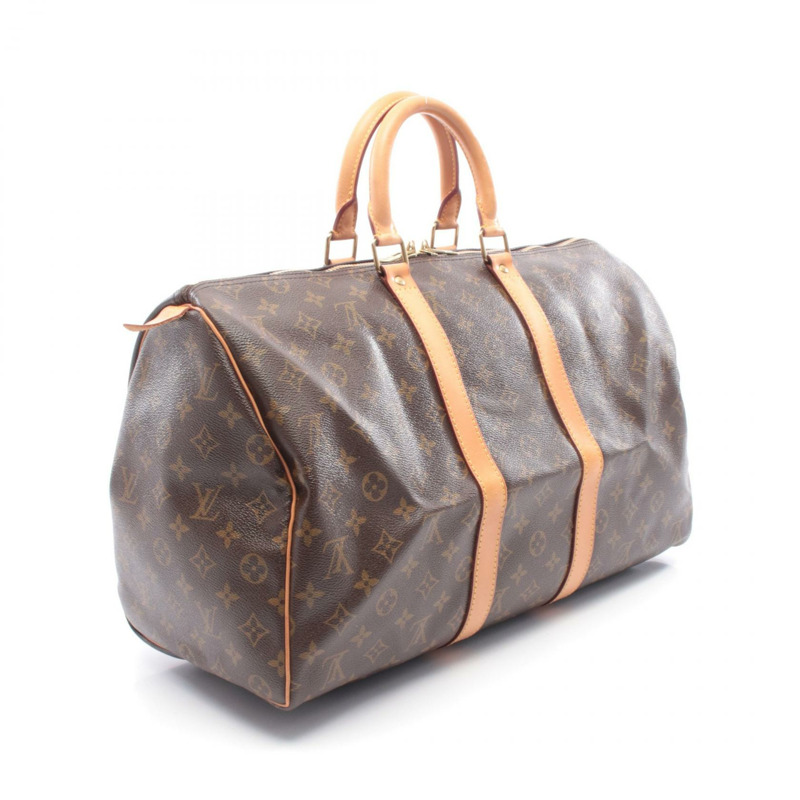 路易威登 Keepall 45 旅行手提包 M41428 Monogram 帆布皮革二手-1
