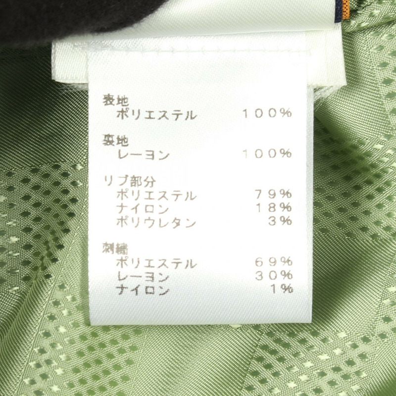 路易威登刺繡短羽絨外套 Sukajan #48 RM241 GNO HQB99E 聚酯纖維 二手 LV-3