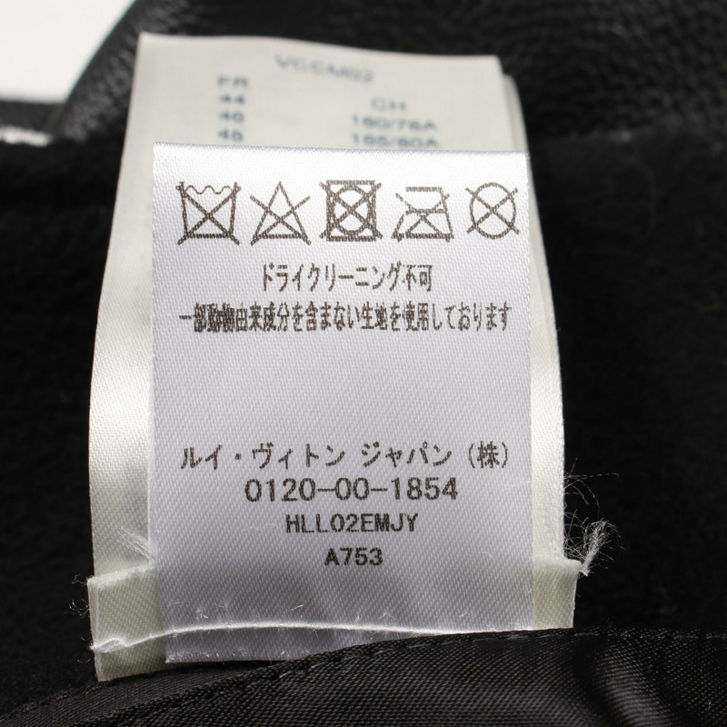 路易威登 NBA 籃球夾克 #44 RM212M MJY HLL02E 皮革羊毛 二手 LV-3