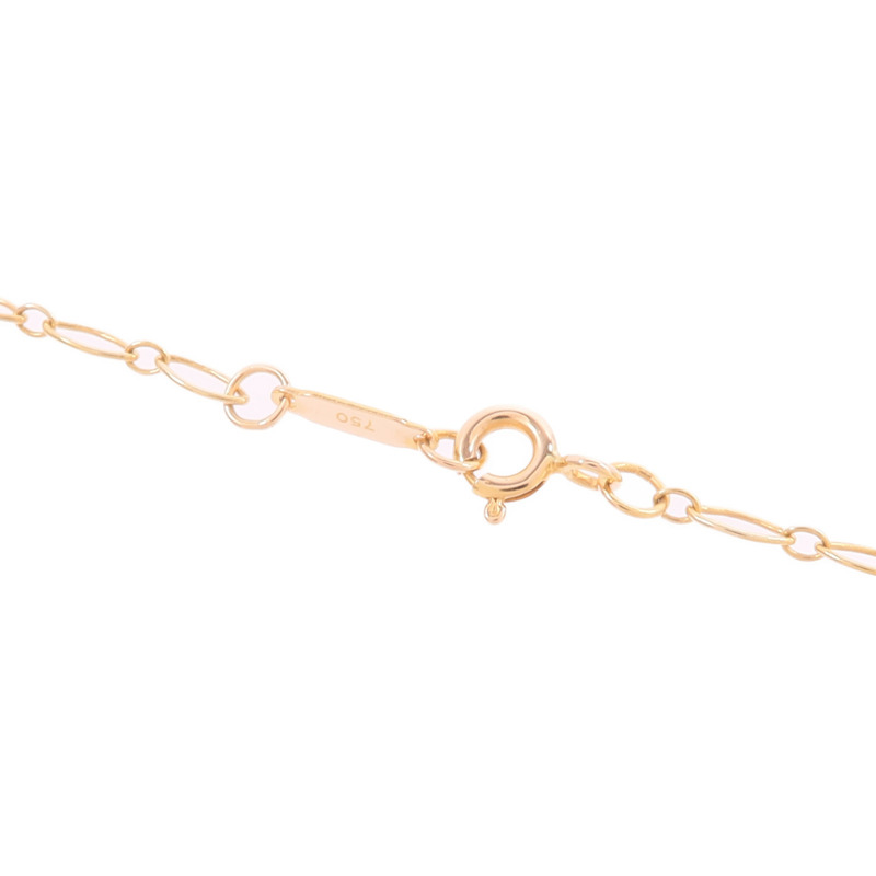 TIFFANY&CO 18K玫瑰金Star Key Necklace鑽石項鍊-4