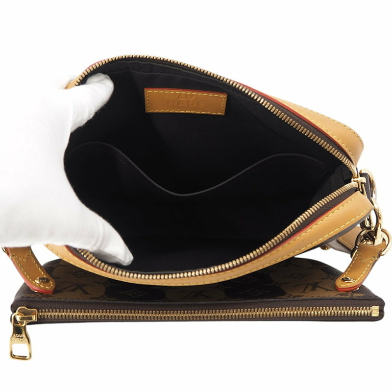 路易威登 Monogram 條紋 LV Squared Trio M45965 男士單肩背包 NIGO 聯名款-4