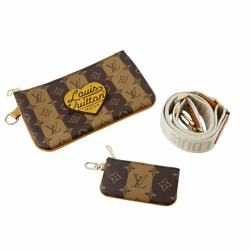 路易威登 Monogram 條紋 LV Squared Trio M45965 男士單肩背包 NIGO 聯名款-16