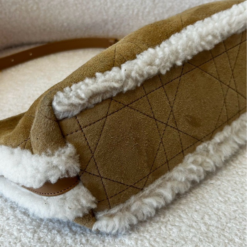 DIOR 25年新款 Dioralps Hobo|星形羊毛拼皮 慵懶百搭-9