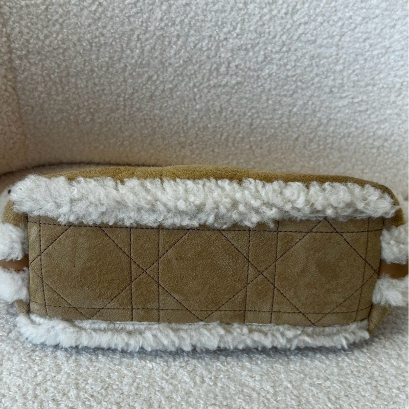 DIOR 25年新款 Dioralps Hobo|星形羊毛拼皮 慵懶百搭-12