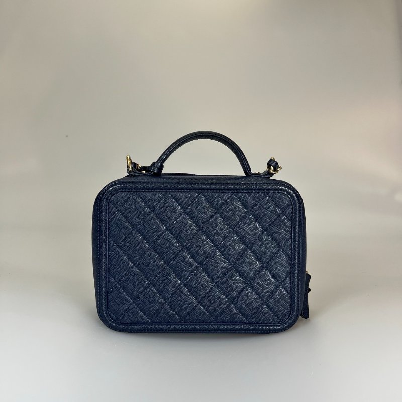 CHANEL VANITY 相機包小號 荔枝藍-1