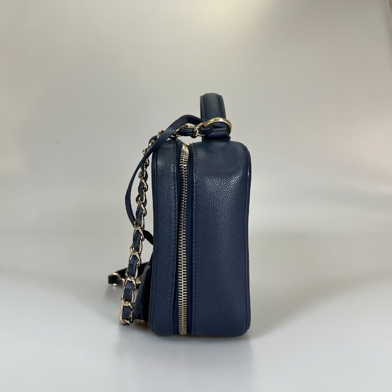 CHANEL VANITY 相機包小號 荔枝藍-2