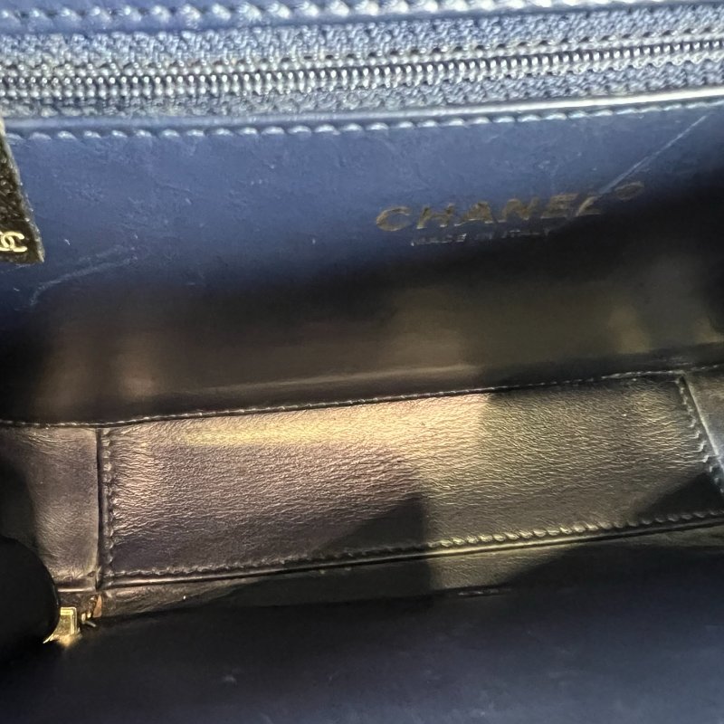 CHANEL VANITY 相機包小號 荔枝藍-5