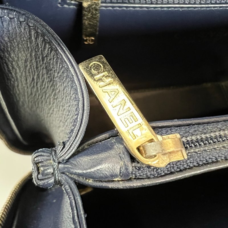 CHANEL VANITY 相機包小號 荔枝藍-10