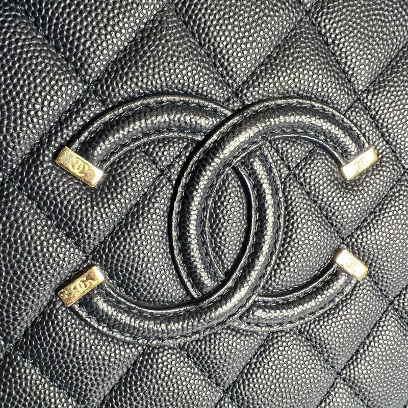 CHANEL VANITY 相機包小號 荔枝藍-11