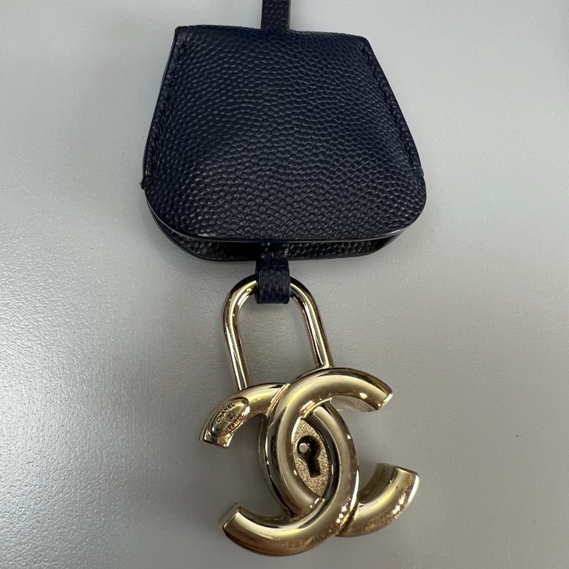 CHANEL VANITY 相機包小號 荔枝藍-12