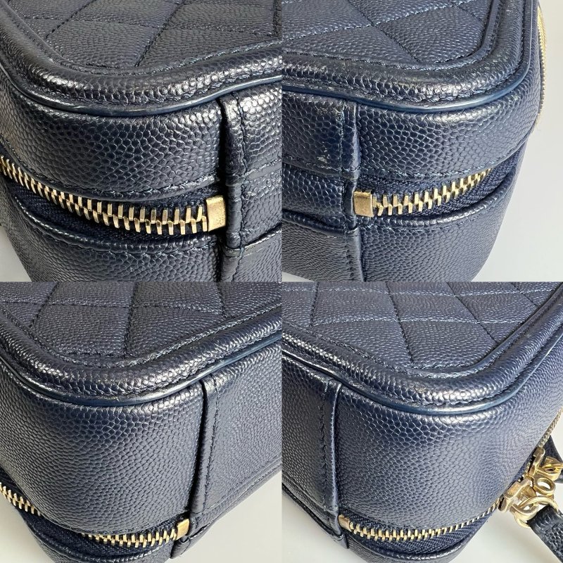 CHANEL VANITY 相機包小號 荔枝藍-13