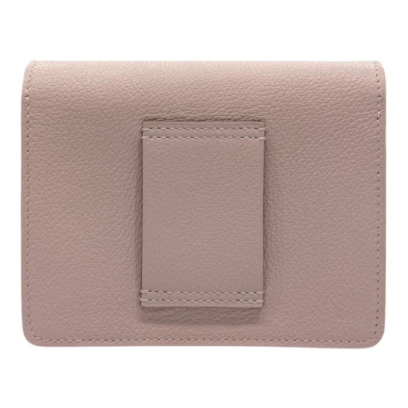 HERMES 愛馬仕 Roulis Slim 豬鼻子中短夾 皮革 夢幻紫 銀釦-1