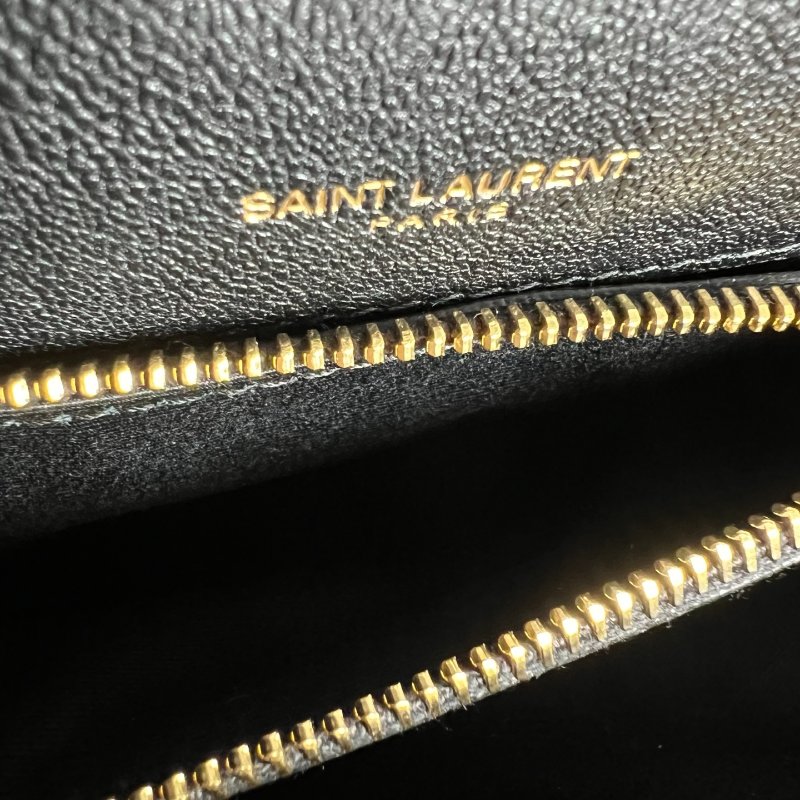 全新品 YSL 600279 黑金學院包-7