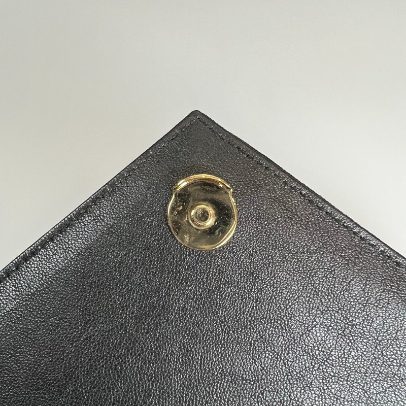 全新品 YSL 600279 黑金學院包-10