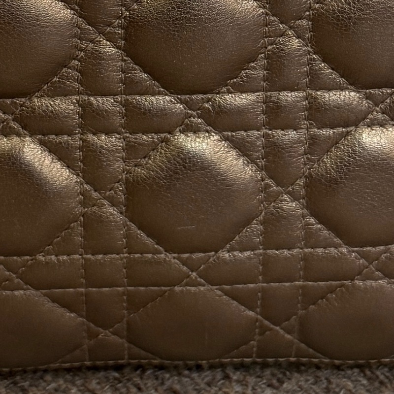 Lady Dior 黛妃包 香檳色-6