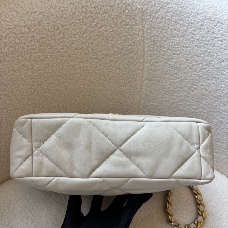 Chanel 香奈兒 19 Bag 小號 米色羊皮|30 開-5