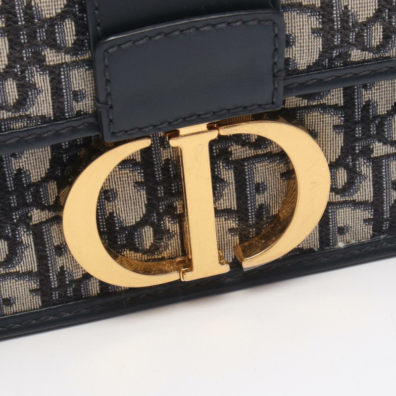 Christian Dior 30 MONTAIGNE Oblique Jacquard Shoulder Bag M9203UTZQ_M928 帆布-6