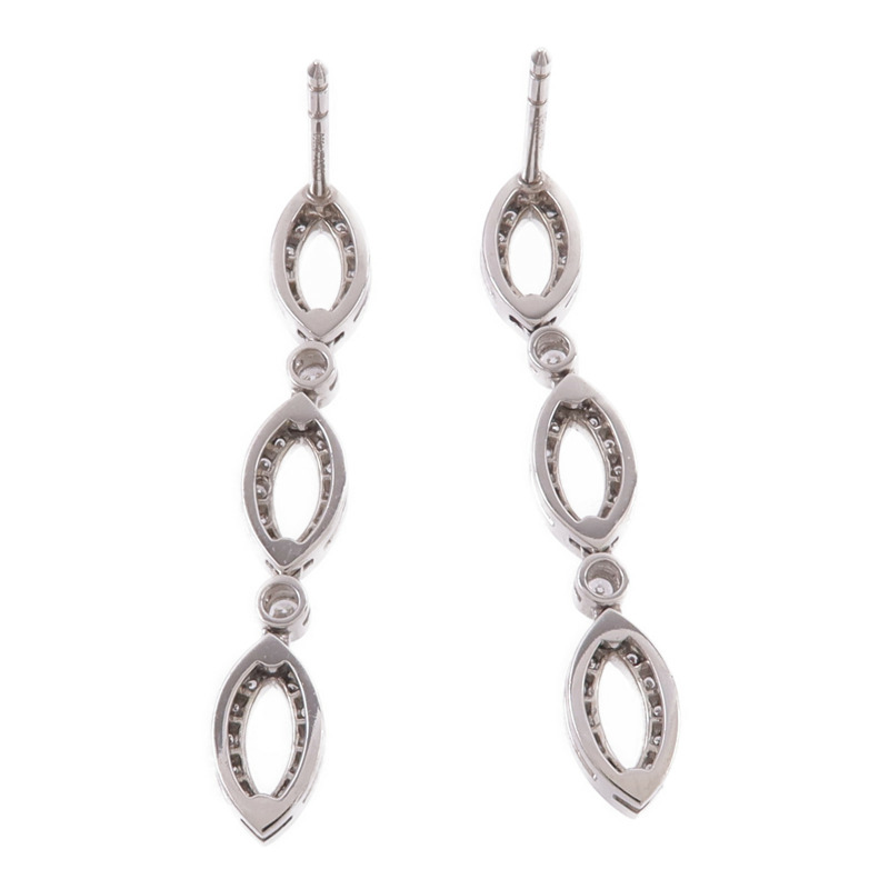 TIFFANY&CO PT950鉑金Diamond Earrings鑽石耳環-1