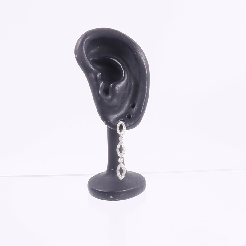 TIFFANY&CO PT950鉑金Diamond Earrings鑽石耳環-6