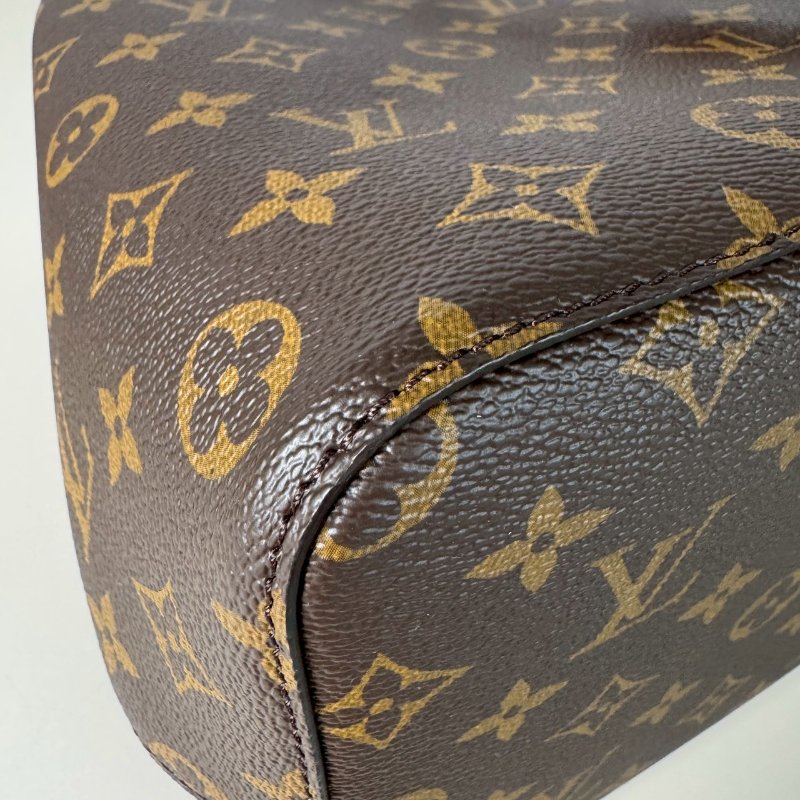 現貨 LV NEONOE 老花 焦糖色 束口 兩用 肩背 斜背 水桶包 M44887-7