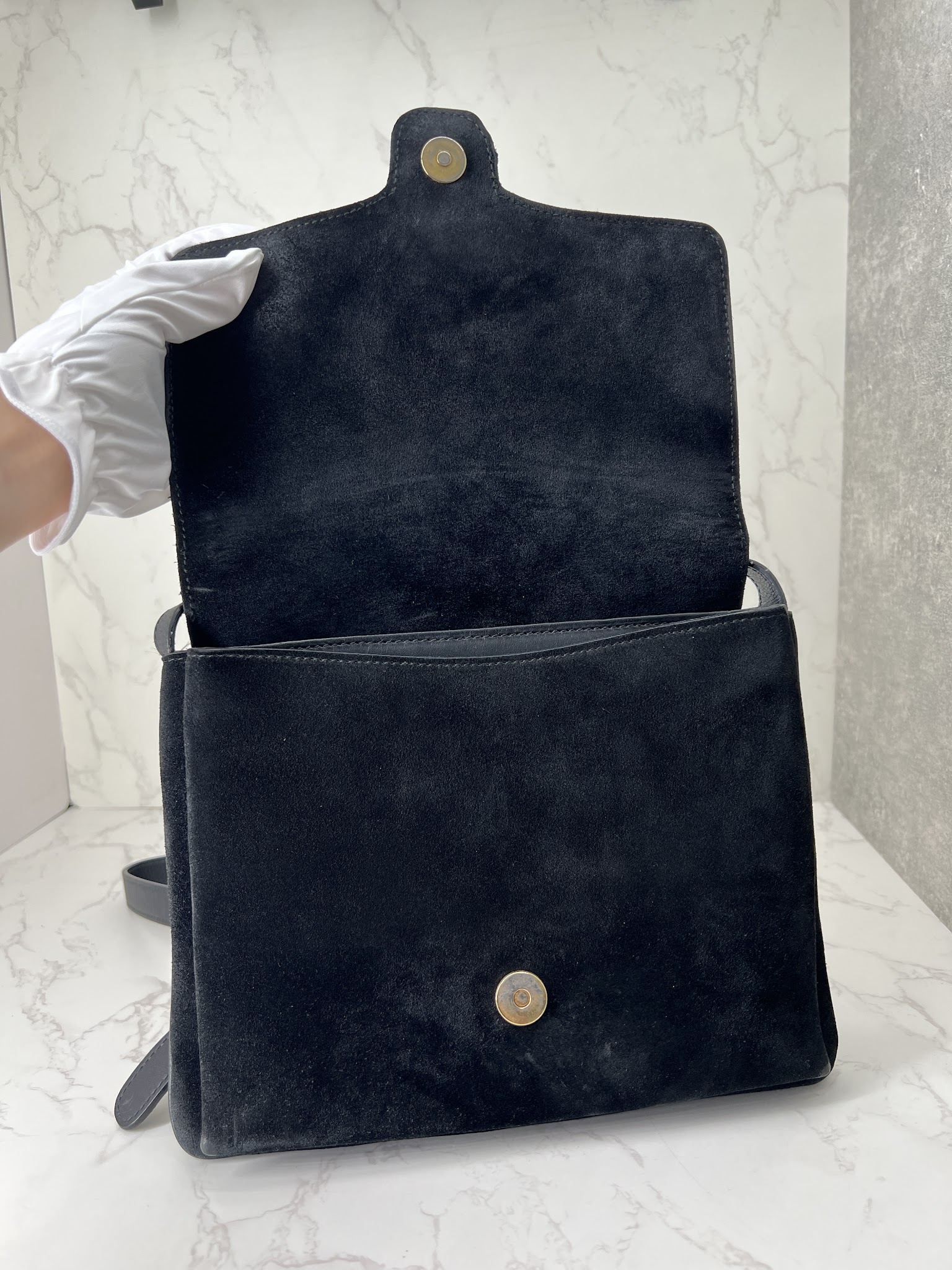 香緹國際精品 GUCCI Arli 麂皮肩背包 1017-8