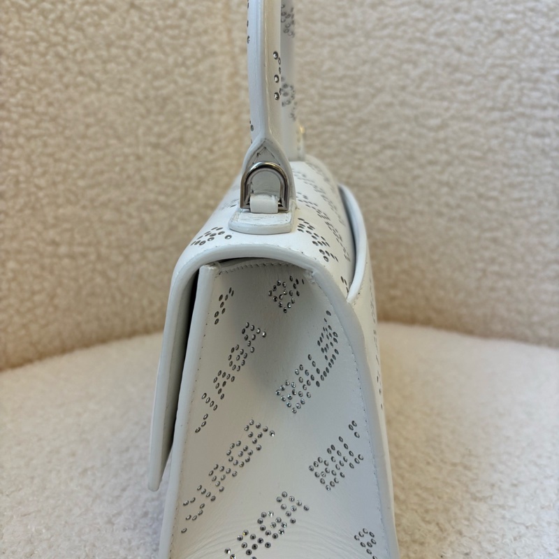 巴黎世家 / Balenciaga Hourglass 沙漏包|小號 白色-2