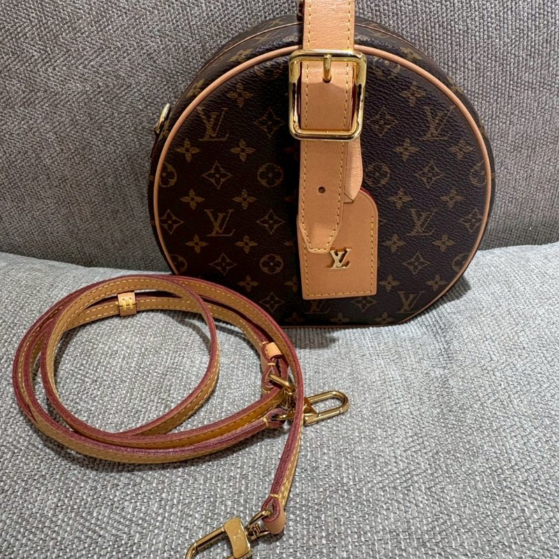 Louis Vuitton Petite Boite Chapeau 硬餅包晶片款-0