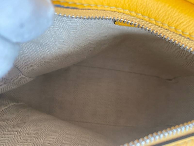 LOEWE 羅意威 Puzzle 迷你拼圖包｜明黃色 小牛皮-7