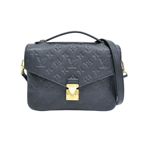 黑色 牛皮壓紋 Pochette Metis 肩背包【LOUIS VUITTON LV 路易威登】 M41487