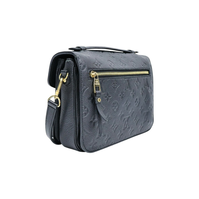 黑色 牛皮壓紋 Pochette Metis 肩背包【LOUIS VUITTON LV 路易威登】 M41487-1