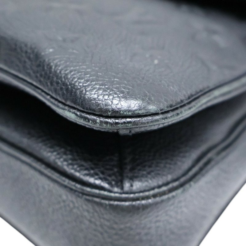 黑色 牛皮壓紋 Pochette Metis 肩背包【LOUIS VUITTON LV 路易威登】 M41487-12