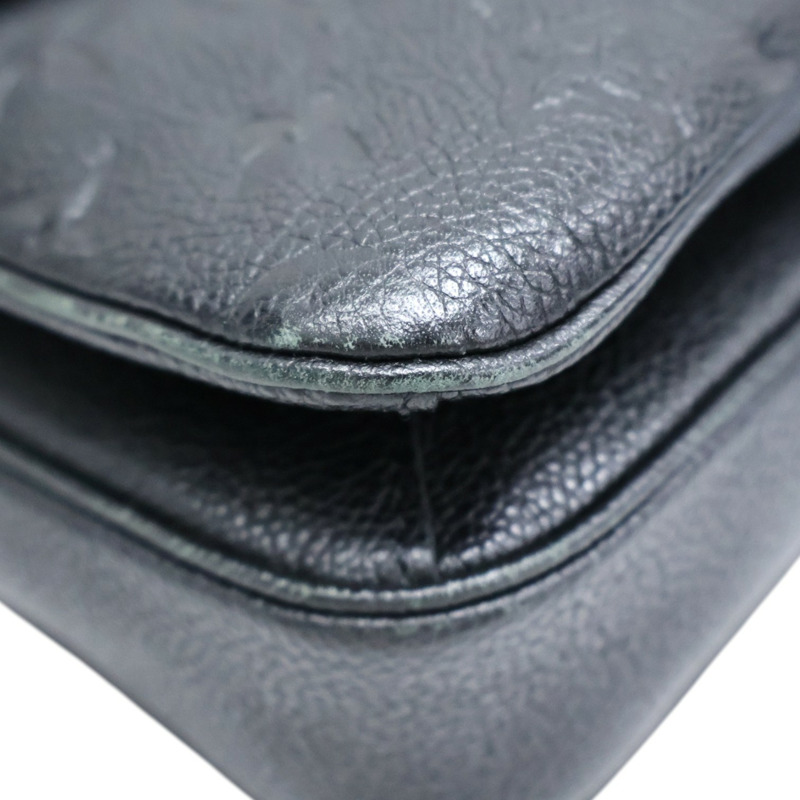 黑色 牛皮壓紋 Pochette Metis 肩背包【LOUIS VUITTON LV 路易威登】 M41487-13
