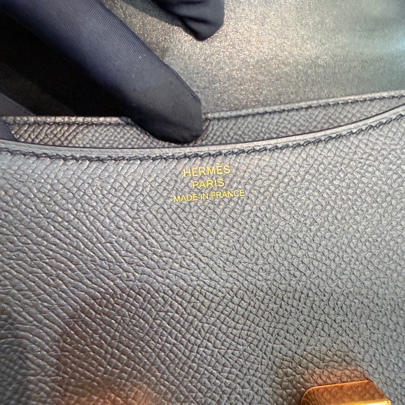 98新愛馬仕Hermès Constance Mini 康康黑金扣19-5