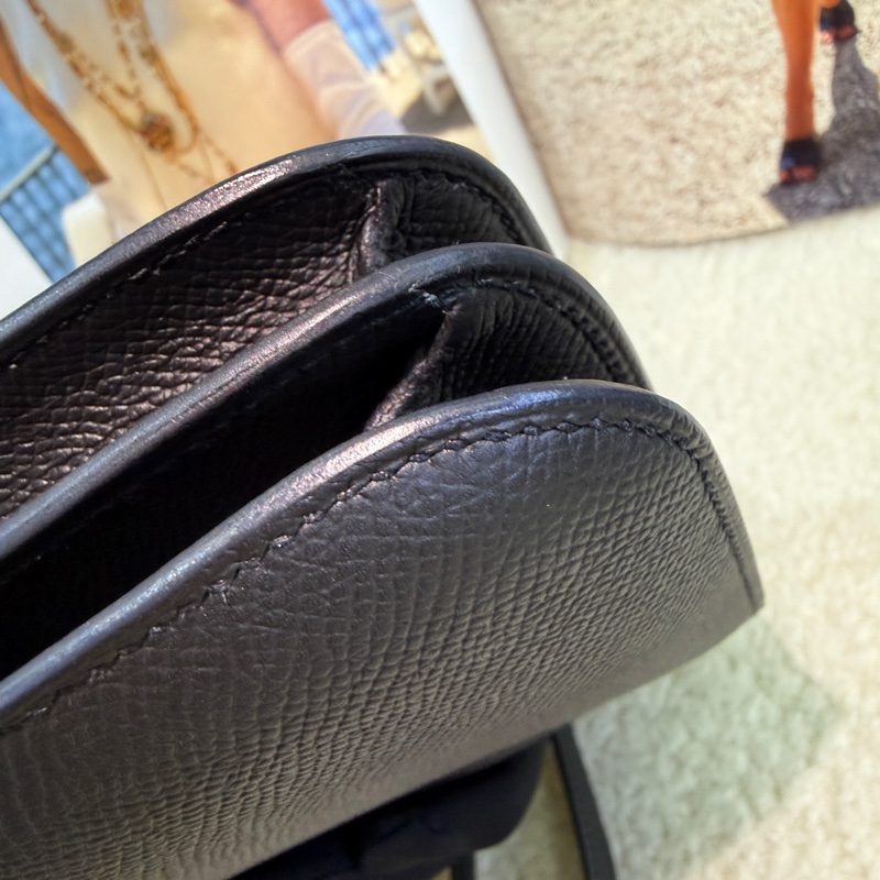98新愛馬仕Hermès Constance Mini 康康黑金扣19-7