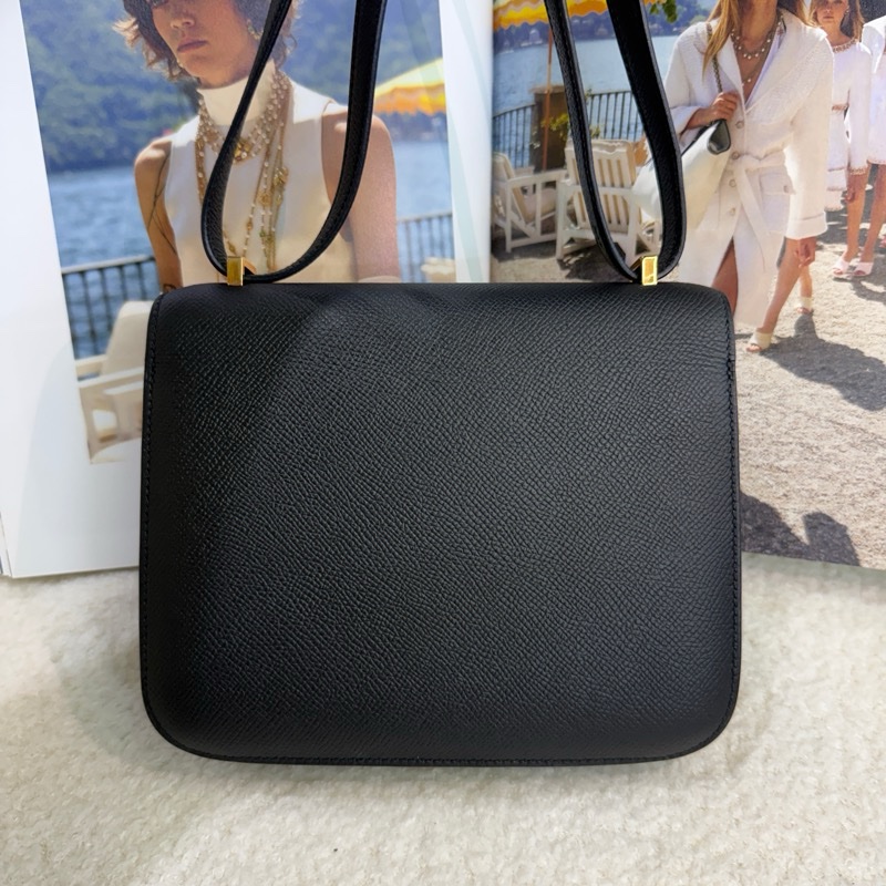 98新愛馬仕Hermès Constance Mini 康康黑金扣19-16