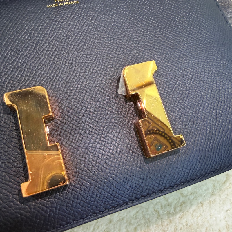 98新愛馬仕Hermès Constance Mini 康康黑金扣19-17